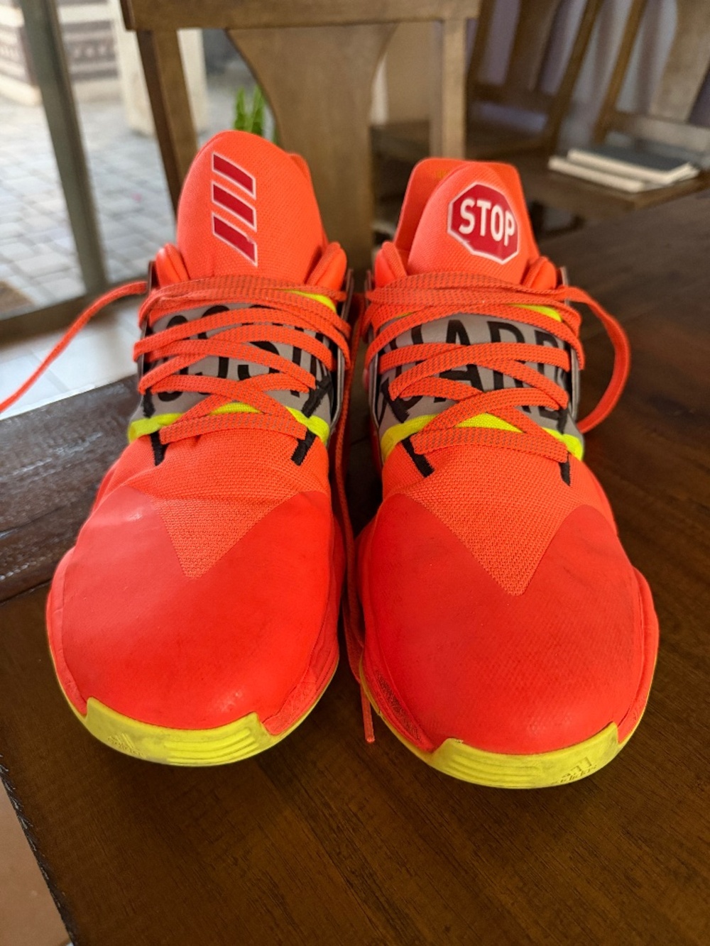 Adidas Harden Volume 4 Crossing Guards Orange 11.5
